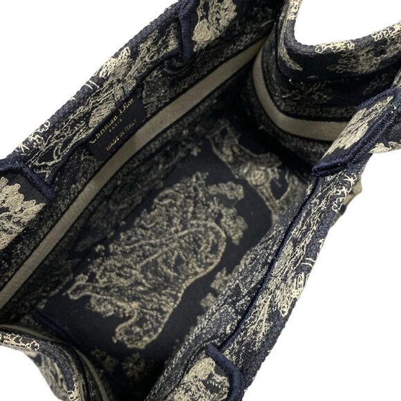 Auth DIOR/ChristianDior Book tote small bag - Picture 15 of 16